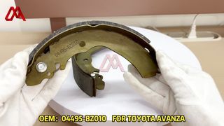 04495BZ010 04495-BZ010 Zapatas de freno para Toyota