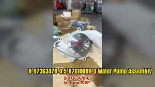 asamblea de bomba de agua 8973634780 5876100890 8-97363478-0 5-87610089-0 conveniente para ISUZU 700P NPR 4HK1
