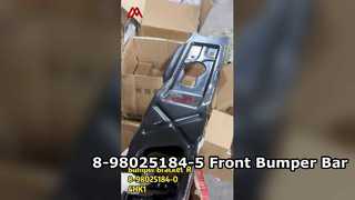 barra de parachoques delantero 8980251845 8-98025184-5 conveniente para ISUZU NPR 700P 4HK1