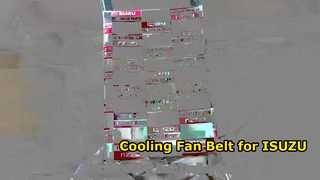 5-87610061-0 8-94479101-0 correa de ventilador 5876100610 8944791010 para ISUZU 4JA1 TFR TFS D-MAX