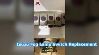 8970763513 8-97076351-3 Interruptor de luz antiniebla apto para ISUZU NHR NKR NPR