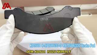 KD1601 8-97168633-0 8971686330 pastillas de freno para ISUZU