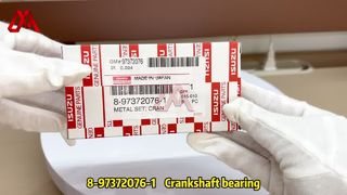 8-97372076-1 Juego de metales de cigüeñal estándar 8973720761 para ISUZU ELF 4HK1T 4HG1 4HF1