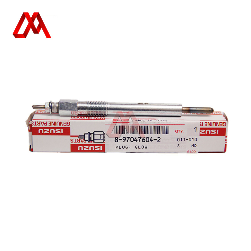 IZUMI  8-97047604-2 Glow Plug 8970476042 For ISUZU 4LE2 4BG1 4JG1 4JG2 4LE1